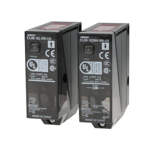 Omron E3JM-10M4-NN-US | Omron E3JM Series Through-Beam Photoelectric Sensor 10 m AC/DC