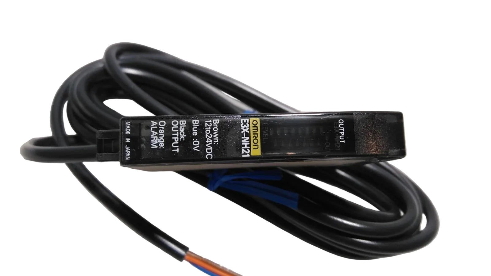 Omron E3X-NH21 | Omron Fiber-Optic Sensor Amplifier with Timer, NPN, 12–24VDC