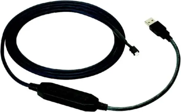 Omron E58-CIFQ1 E5CN accessory, quick link programming cable for the E5_N and CelciuX (EJ1) range, allows direct connection without requirement for communications card. USB connection to PC/Laptop and