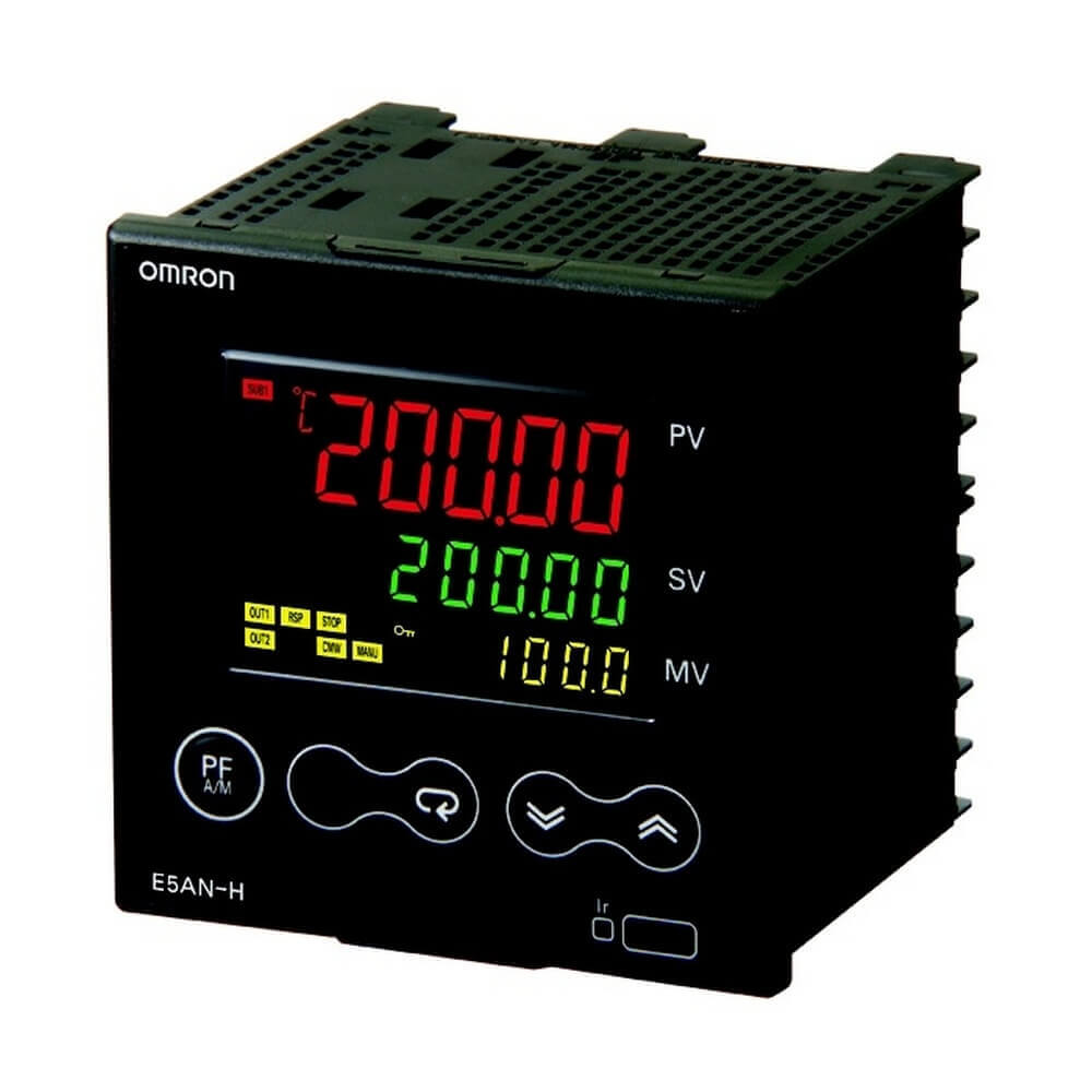 Omron E5AN-HAA2HBM-500 | Omron E5AN 1/4 DIN PID Temperature Controller 100–240V AC