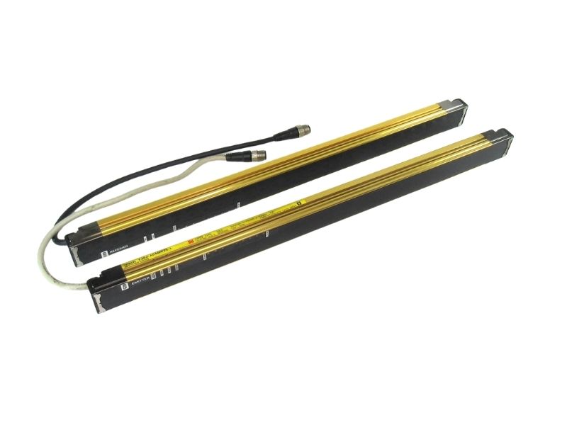 Omron F3SJ-B0385N25 Safety Light Curtain Optical Machine Guard Sensor