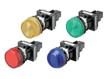 Omron M22N-BP-TGA-GC Indicator light complete