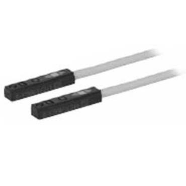 SMC 2 colour indication style solid state switch, direct mounting, grommet, in-line D-Y7BWL