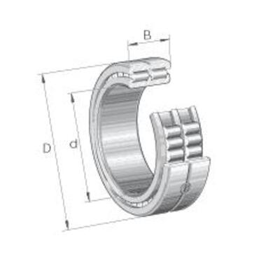 INA Cylindrical roller bearing full complement Double row SL045013