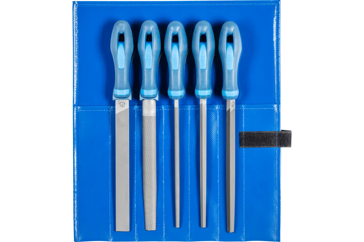 File Set - Hand, Three Square, Square, Tapered Half Round, Round 8″ Second Cut: 532 WR 200