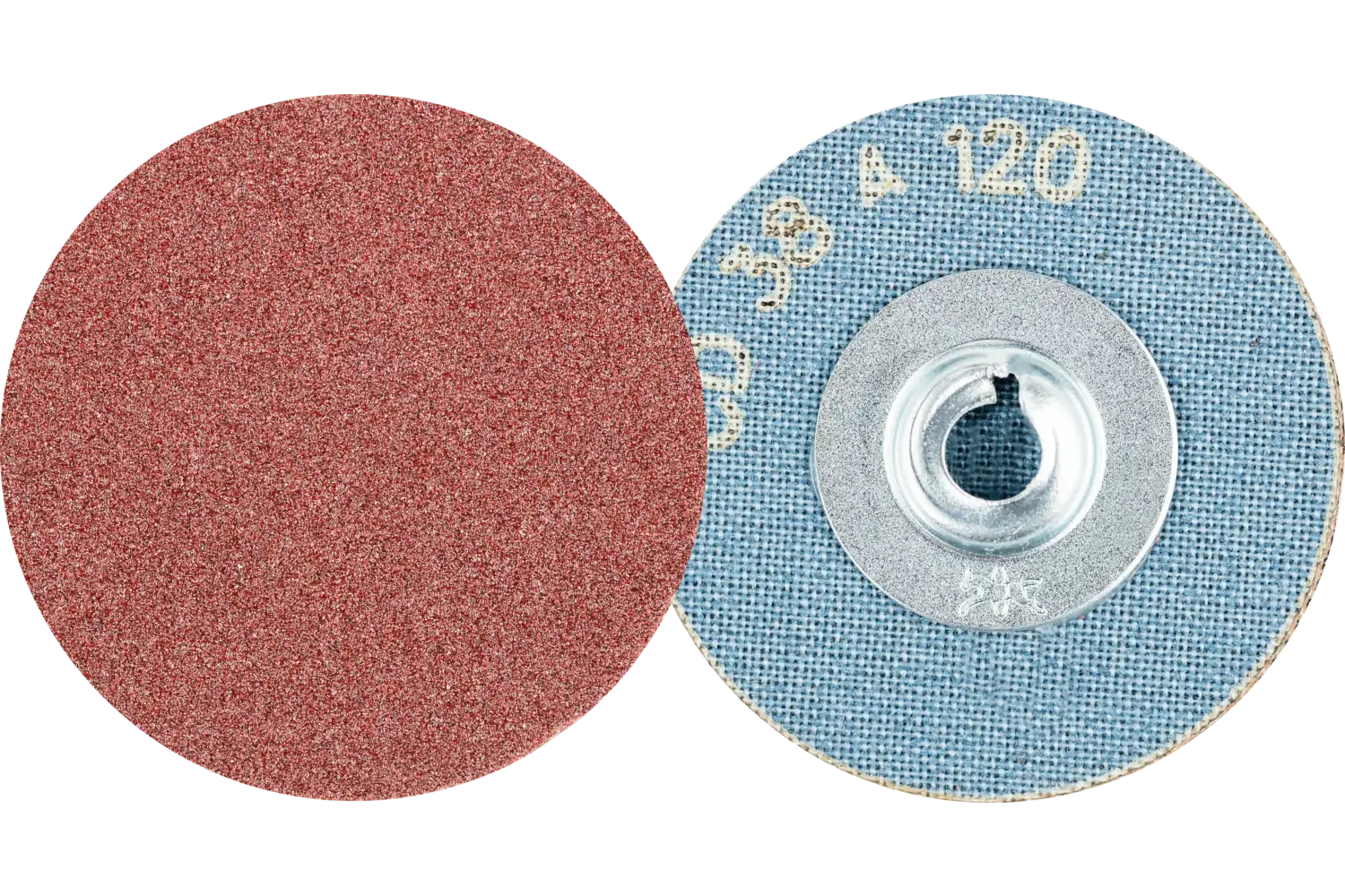 PFERD COMBIDISC® Abrasive Disc, 1-1/2″ Dia, Type CD, 120 Grit, Aluminum oxide: CD 38 A 120