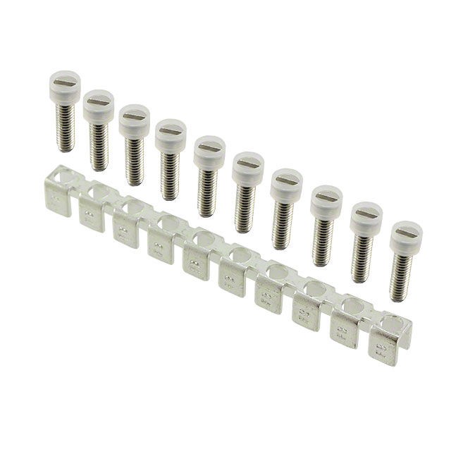 Phoenix Contact 0203263 — 10 Position Terminal Block, Cross Connection Jumper Screw In