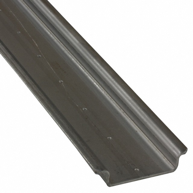 Phoenix Contact 0801377 — Din Rail Top Hat 1.378" W x 0.295" H (35.00mm x 7.50mm) Unslotted Steel 78.740" (2000.00mm)