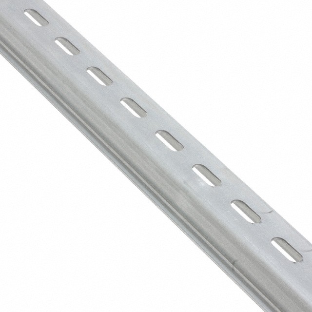Phoenix Contact 0806602 — Din Rail Top Hat 1.378" W x 0.591" H (35.00mm x 15.00mm) Slotted Steel 78.740" (2000.00mm)
