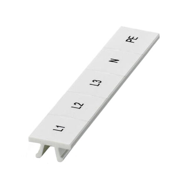 Phoenix Contact 0812146 — Connector Label, Snap In For 12.2mm Wide Terminal Blocks