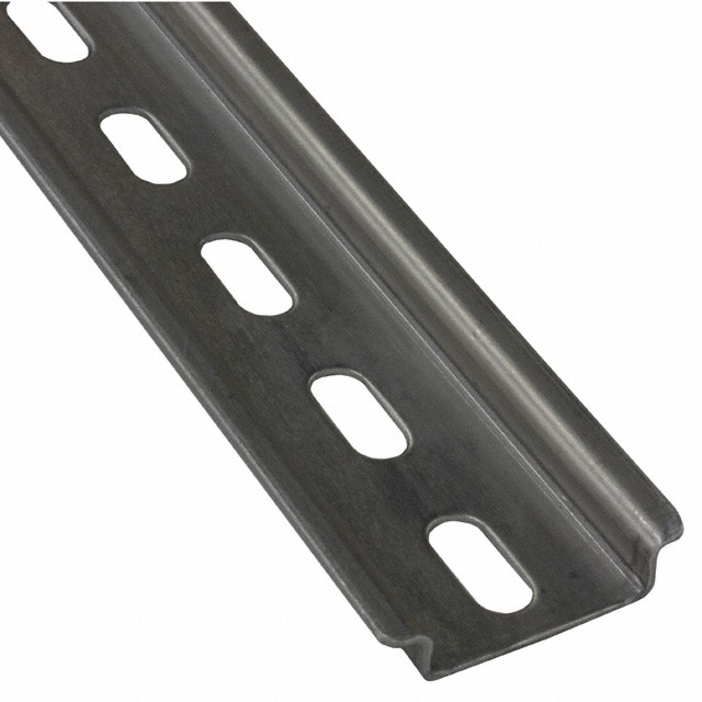 Phoenix Contact 0814681 — Din Rail Top Hat 1.378" W x 0.295" H (35.00mm x 7.50mm) Slotted Aluminum 78.740" (2000.00mm)