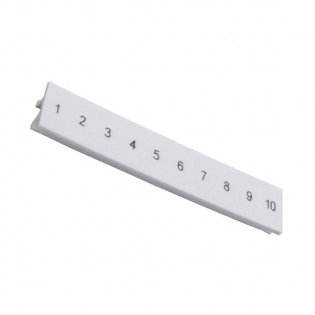 Phoenix Contact 1050017:0001 — Connector Label, Snap In For CLIPLINE ST and UT Series