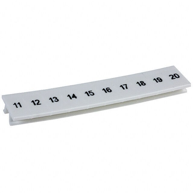 Phoenix Contact 1050017:0011 — Connector Label, Snap In For CLIPLINE ST and UT Series