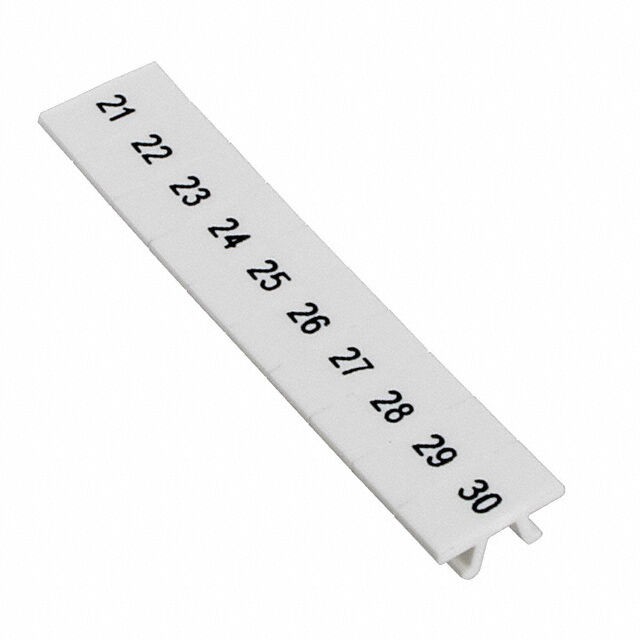 Phoenix Contact 1050017:0021 — Connector Label, Snap In For CLIPLINE ST and UT Series