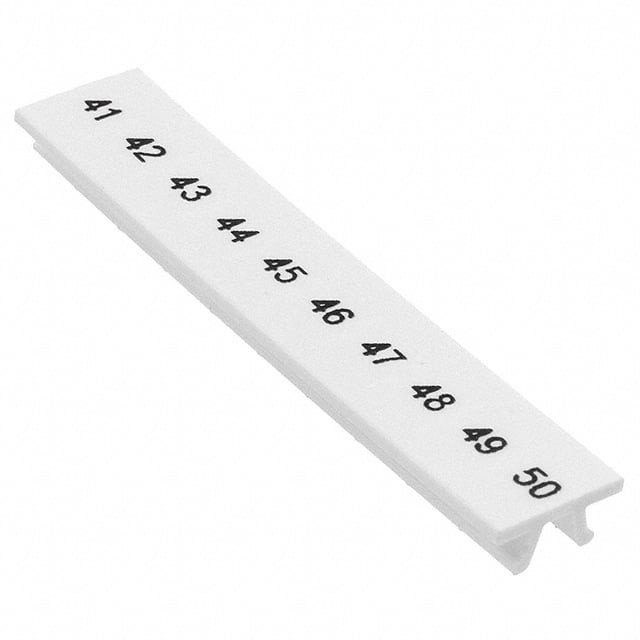 Phoenix Contact 1050017:0041 — Connector Label, Snap In For CLIPLINE ST and UT Series