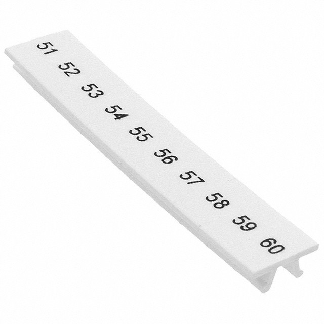 Phoenix Contact 1050017:0051 — Connector Label, Snap In For CLIPLINE ST and UT Series
