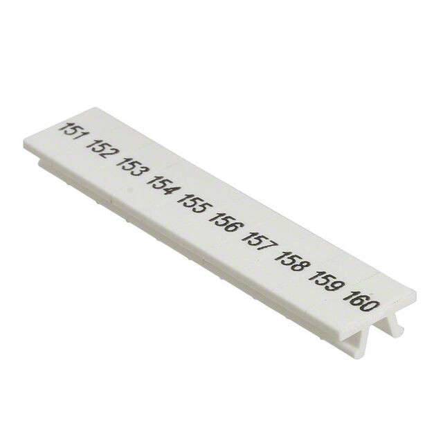Phoenix Contact 1050017:0151 — Connector Label, Snap In For CLIPLINE ST and UT Series