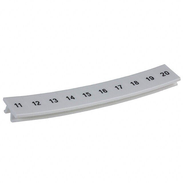 Phoenix Contact 1051016:0011 — Connector Label, Snap In For CLIPLINE ST, UT and TRABTECH TT Series