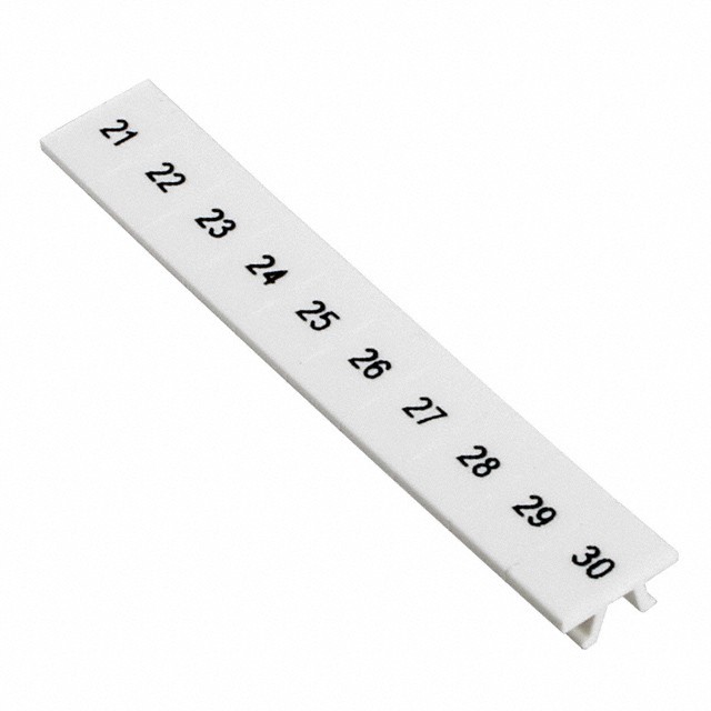 Phoenix Contact 1051016:0021 — Connector Label, Snap In For CLIPLINE ST, UT and TRABTECH TT Series
