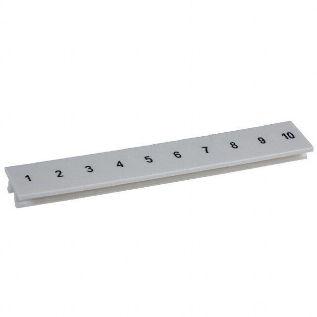 Phoenix Contact 1052015:0001 — Connector Label, Snap In For CLIPLINE ST and UT Series
