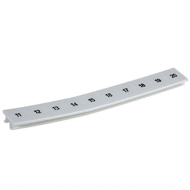Phoenix Contact 1052015:0011 — Connector Label, Snap In For CLIPLINE ST and UT Series