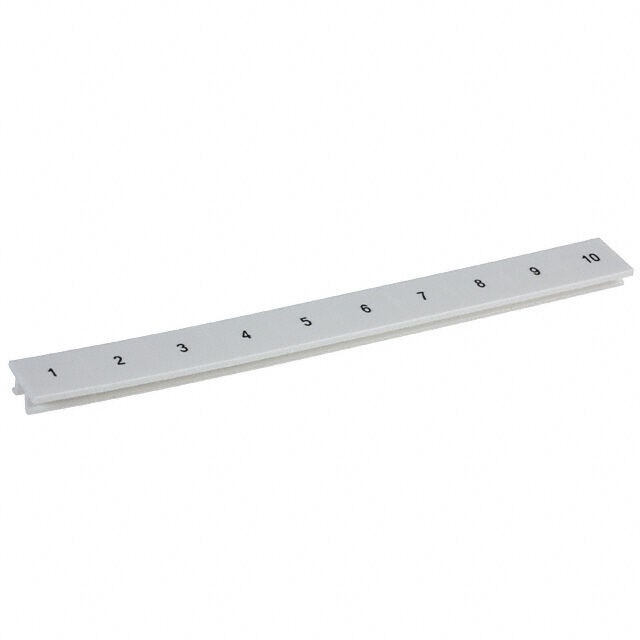 Phoenix Contact 1053014:0001 — Connector Label, Snap In For CLIPLINE UT, COMBICON KDS and ZFKDS Series