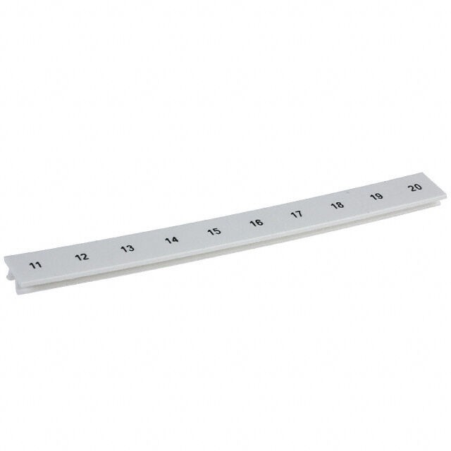 Phoenix Contact 1053014:0011 — Connector Label, Snap In For CLIPLINE UT, COMBICON KDS and ZFKDS Series