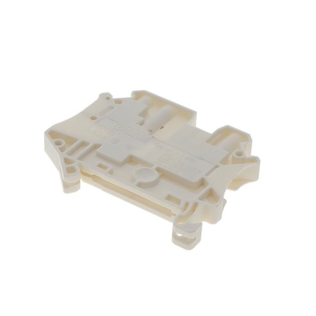Phoenix Contact 1079168 — Terminal Block Connector 3 Position Feed Through White 10-26 AWG