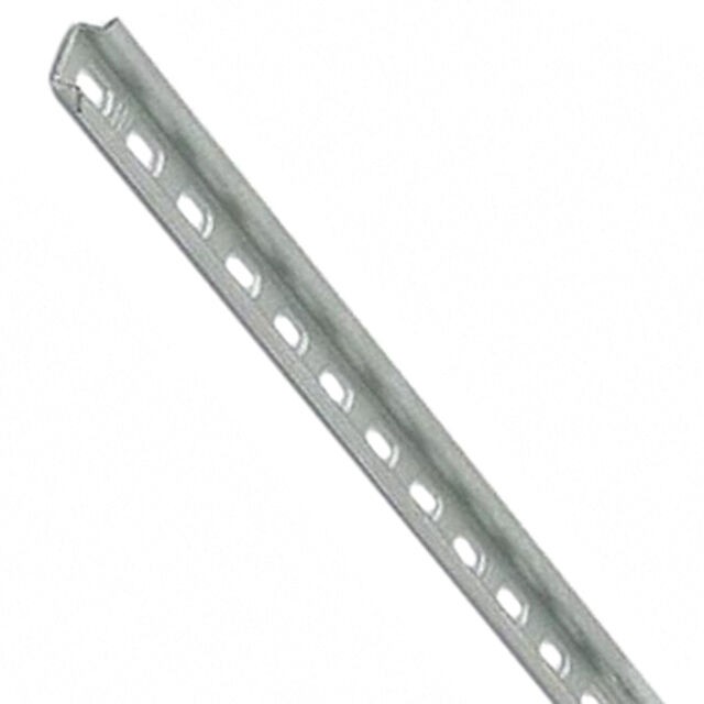 Phoenix Contact 1401682 — Din Rail Top Hat 0.591" W x 0.217" H (15.00mm x 5.50mm) Slotted Steel 78.740" (2000.00mm)