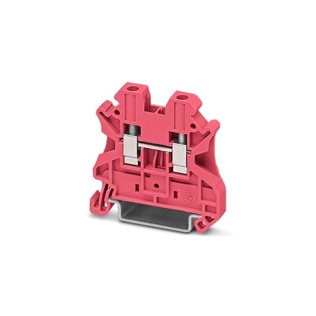 Phoenix Contact 1578439 — Terminal Block Connector 2 Position Feed Through Pink 10-26 AWG