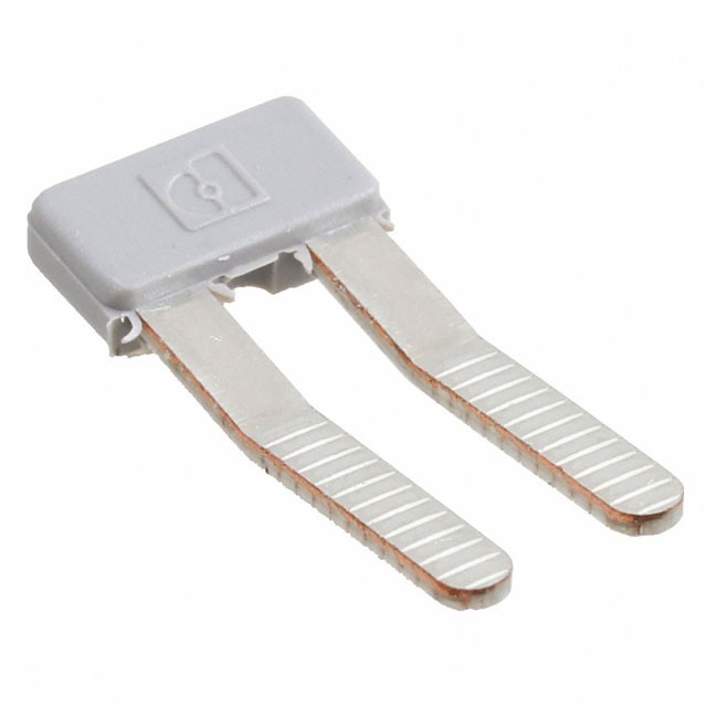 Phoenix Contact 2303145 — 2 Position Terminal Block Jumper Flat Pins - Angled