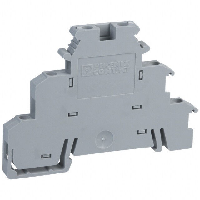 Phoenix Contact 2774237 — Terminal Block Connector 6 Position Disconnect, Feed Through Gray 14-30 AWG