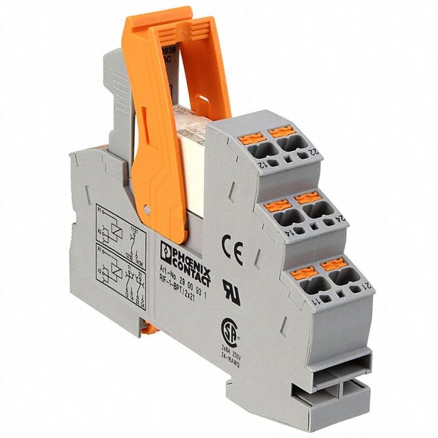 Phoenix Contact 2903342 — General Purpose Relay SPDT (1 Form C) 24VDC Coil DIN Rail