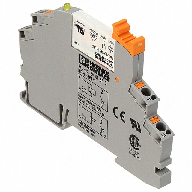 Phoenix Contact 2903361 — General Purpose Relay SPST-NO (1 Form A) 24VDC Coil DIN Rail
