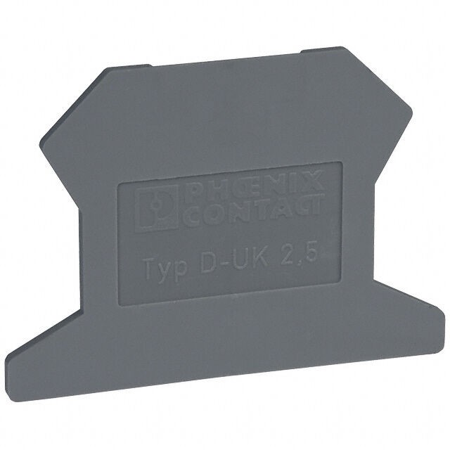 Phoenix Contact 3001022 — Connector End Plate, Rail Type For CLIPLINE UK Series