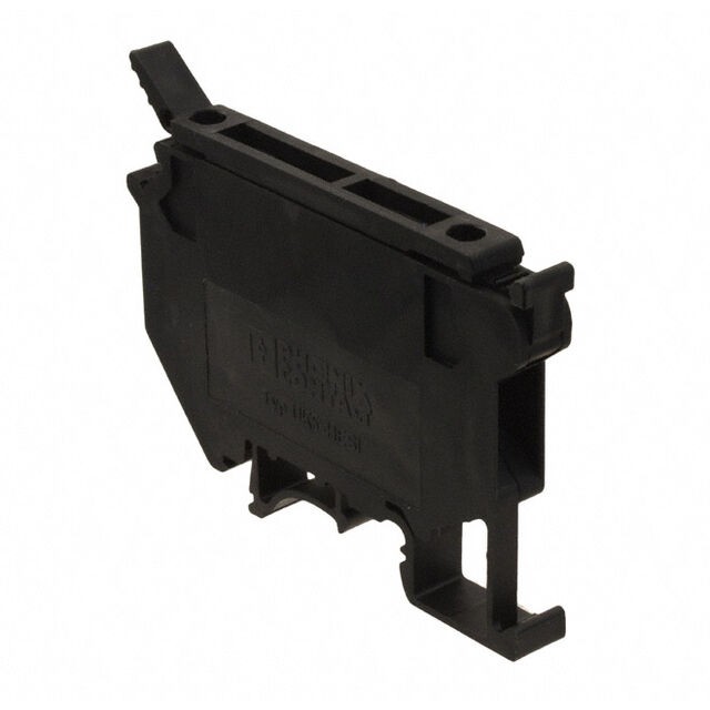 Phoenix Contact 3004100 — Terminal Block Connector 2 Position Disconnect Black 10-26 AWG