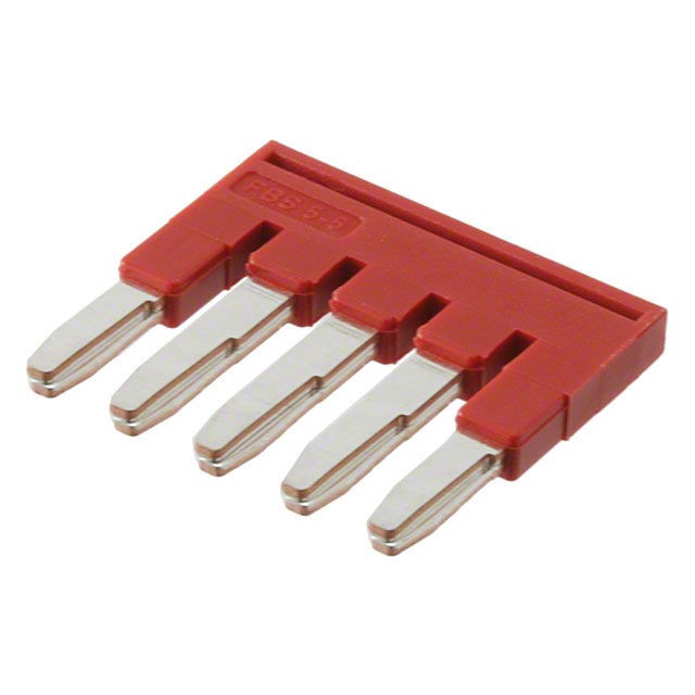 Phoenix Contact 3030190 — 5 Position Terminal Block, Cross Connection Jumper Flat Pins