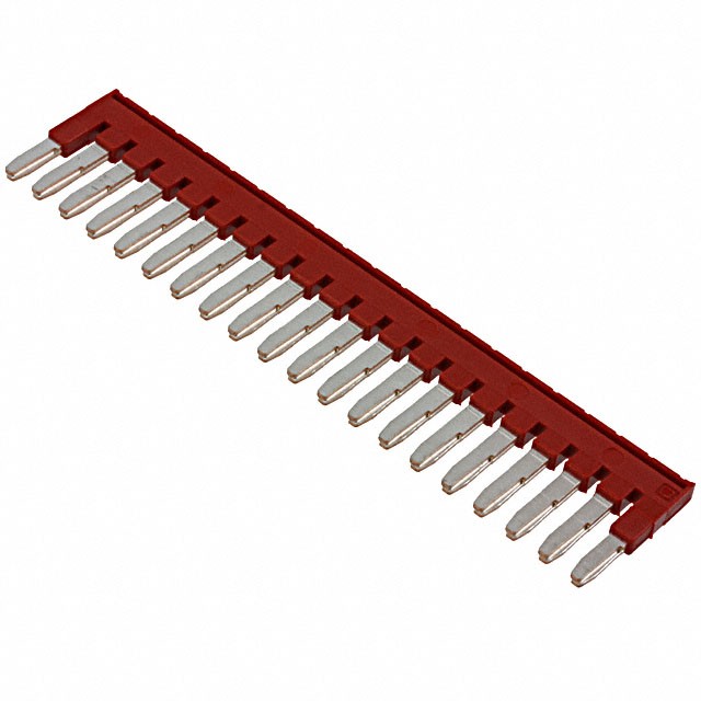 Phoenix Contact 3030226 — 20 Position Terminal Block, Cross Connection Jumper Flat Pins