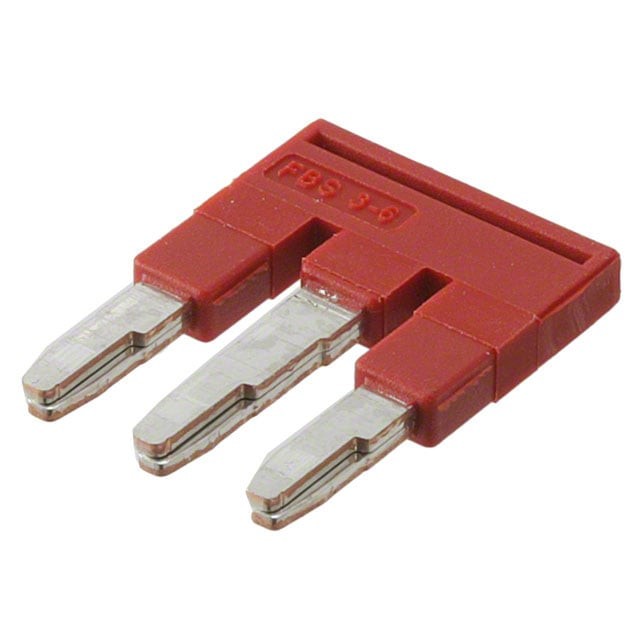 Phoenix Contact 3030242 — 3 Position Terminal Block, Cross Connection Jumper Flat Pins