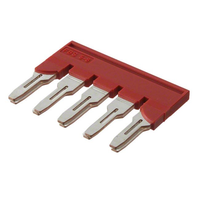 Phoenix Contact 3030310 — 5 Position Terminal Block, Cross Connection Jumper Flat Pins