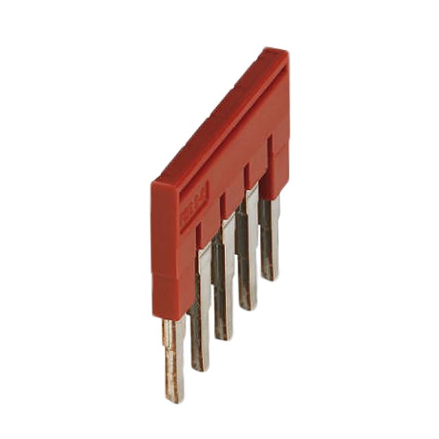 Phoenix Contact 3030349 — 5 Position Terminal Block, Cross Connection Jumper Flat Pins