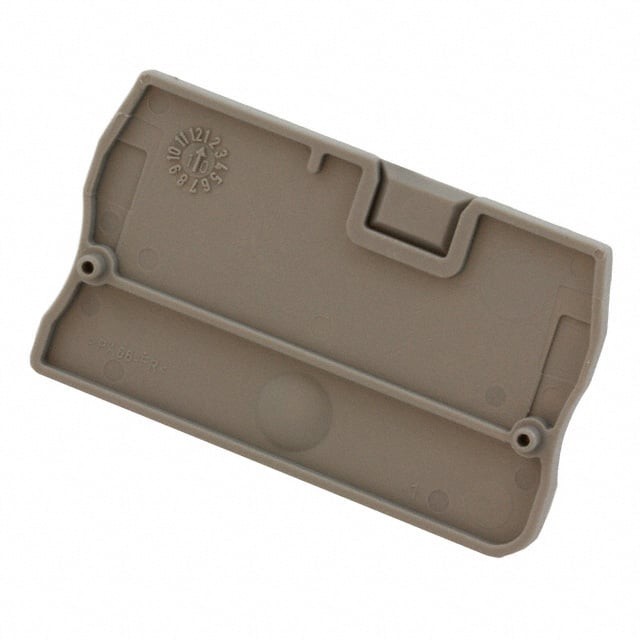Phoenix Contact 3030417 — Connector End Plate For CLIPLINE PT and ST Series