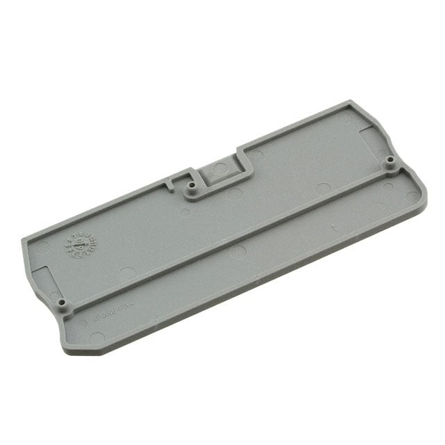 Phoenix Contact 3030514 — Connector End Plate, Rail Type For CLIPLINE PT and ST Series