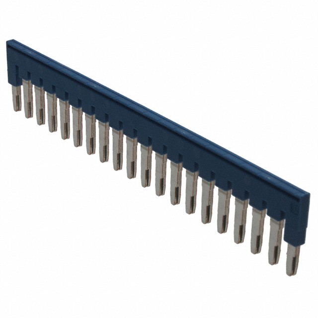 Phoenix Contact 3032208 — 20 Position Terminal Block, Cross Connection Jumper Flat Pins
