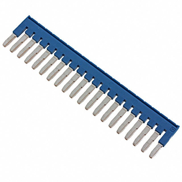 Phoenix Contact 3036929 — 20 Position Terminal Block, Cross Connection Jumper Flat Pins