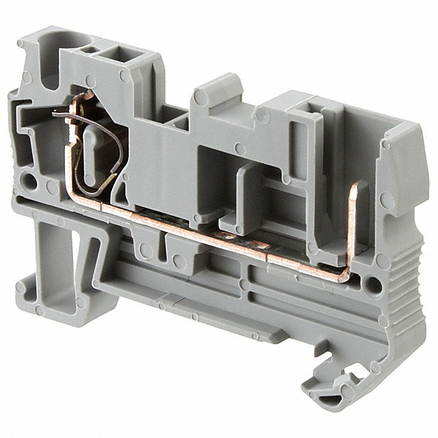 Phoenix Contact 3042719 — 2 Position Terminal Block Gray Plug Connection 6.2mm