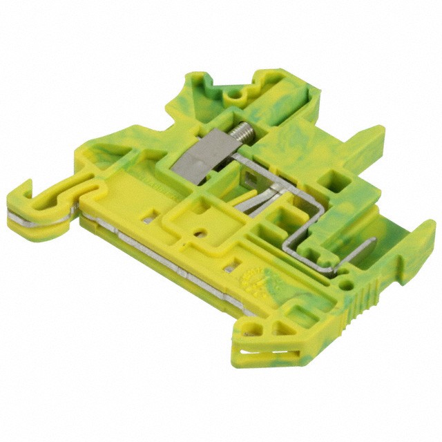 Phoenix Contact 3045033 — 2 Position Terminal Block Green, Yellow Plug Connection 5.2mm