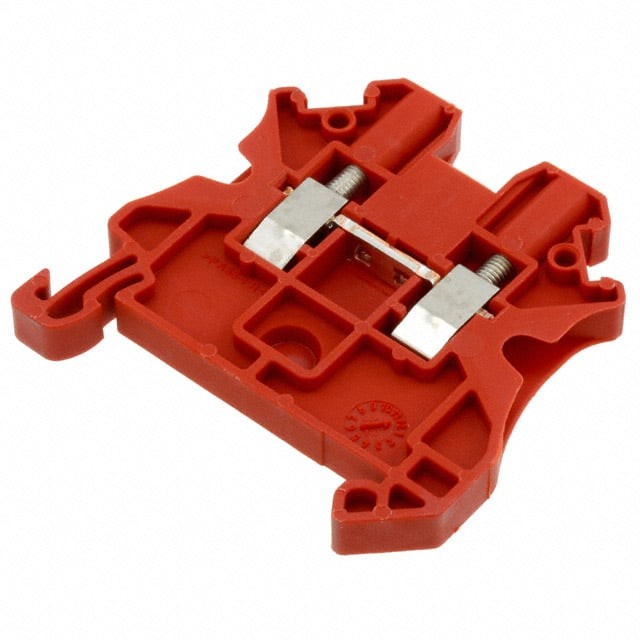 Phoenix Contact 3045062 — Terminal Block Connector 2 Position Feed Through Red 12-26 AWG