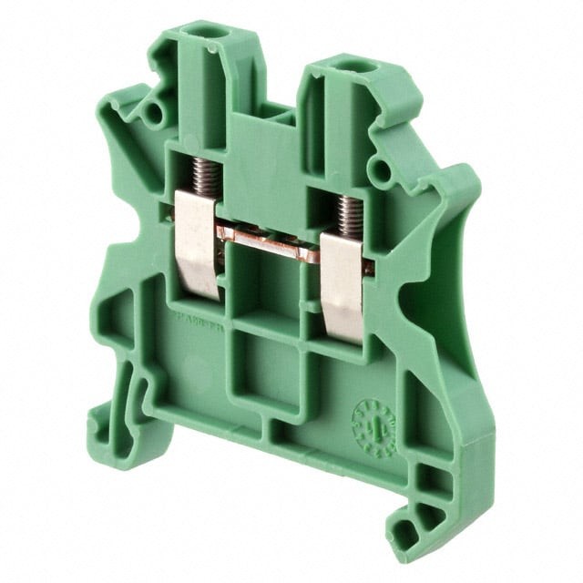 Phoenix Contact 3045091 — Terminal Block Connector 2 Position Feed Through Green 12-26 AWG