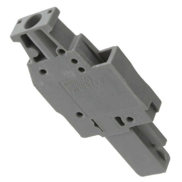 Phoenix Contact 3045376 — 1 Position Terminal Block Plug, Female Sockets 90° Free Hanging (In-Line)